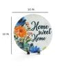 Home Sweet Home Multicolour Marble Showpiece