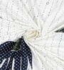 Blue Traditional print 144 TC Cotton King Size  Bedsheet With 2 Pillow Cover