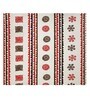White Traditional print 144 TC Cotton King Size  Bedsheet With 2 Pillow Cover
