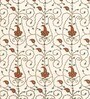 Red Traditional print 144 TC Cotton King Size  Bedsheet With 2 Pillow Cover