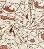 Red Traditional print 144 TC Cotton King Size  Bedsheet With 2 Pillow Cover