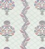 Blue Traditional print 144 TC Cotton King Size  Bedsheet With 2 Pillow Cover