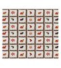 Brown Traditional print 144 TC Cotton King Size  Bedsheet With 2 Pillow Cover