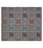 Grey Traditional print 144 TC Cotton King Size  Bedsheet With 2 Pillow Cover