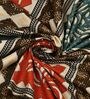 Green And Red Traditional print 144 TC Cotton King Size  Bedsheet With 2 Pillow Cover