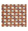 Orange Traditional print 144 TC Cotton King Size  Bedsheet With 2 Pillow Cover