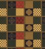 Yellow Traditional print 144 TC Cotton King Size  Bedsheet With 2 Pillow Cover