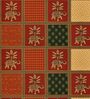 Orange Traditional print 144 TC Cotton King Size  Bedsheet With 2 Pillow Cover