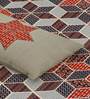 Red Traditional print 144 TC Cotton King Size  Bedsheet With 2 Pillow Cover