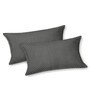 Grey Traditional print 144 TC Cotton King Size  Bedsheet With 2 Pillow Cover