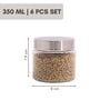 Homely Stainless Containers 350 ML (6pcs Set)