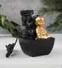 Impression Polyresin Monk Water Fountain 13 cm