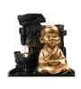 Impression Polyresin Monk Water Fountain 13 cm