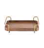 Rustic Charm Homeydo Wooden Serving Tray