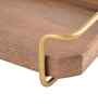 Rustic Charm Homeydo Wooden Serving Tray