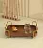 Rustic Charm Homeydo Wooden Serving Tray