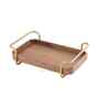 Rustic Charm Homeydo Wooden Serving Tray