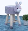 Honey Bunny Kids Stool in Grey