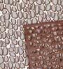 Velveteen (17x12) Brown Leatherette (Set of 6) Placemat