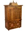 Honey finish Solid Sheesham Wooden Temple
