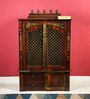 Honey finish Solid Sheesham Wooden Temple