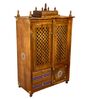 Honey finish Solid Sheesham Wooden Temple