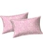 Honey Pink Metro 186 TC Cotton King Bedsheet With 2 Pillow Covers
