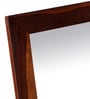 Solid Wood Full Length Mirror in Brown colour