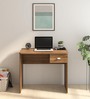 Honoka Writing Table in Walnut Bronze Finish