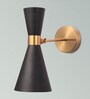 Hoot Black Modern Wall Light