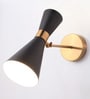 Hoot Black Modern Wall Light