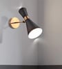 Hoot Black Modern Wall Light