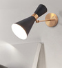 Hoot Black Modern Wall Light