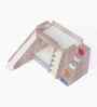Hop N  Slide Bed With Multicolor Staircase Storage & Animal Rider Print