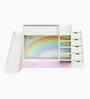 Hop N  Slide Bed  With Multicolor Staircase Storage & Rainbow Print