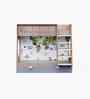 Hop on Top Bunk Bed With Grey Drawers Storage, Ladder & Ocean Print