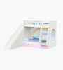 Hop on Top Bunk Bed With Pink Drawers Storage, Slide  & Rainbow Print