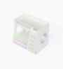 Hop on Top Bunk Bed  With Pink Drawers Storage, Ladder & Rainbow  Print