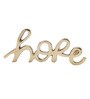 Hope Gold Aluminium Showpiece