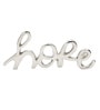 Hope Silver Aluminium Showpiece