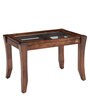 Hopper End Table in Brown Colour