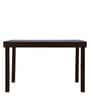 Hopton 4 Seater Dining Table in Walnut Finish