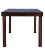 Hopton Solid Wood 6 Seater Dining Table in Walnut Finish