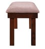 Hopton Solid Wood Medium Bench in Walnut Finish