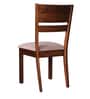 Hopton Dining Chair Set of 2 in Walnut Colour