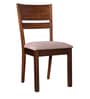 Hopton Dining Chair Set of 2 in Walnut Colour