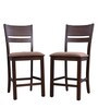 Hopton Dining Chair (Set Of 2) in Walnut Colour