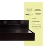 Horae King Size Bed in Wenge Finish with Headboard & Box Storage