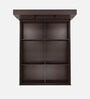 Horae King Size Bed in Wenge Finish with Headboard & Box Storage