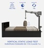 Horae King Size Bed in Wenge Finish with Headboard & Box Storage